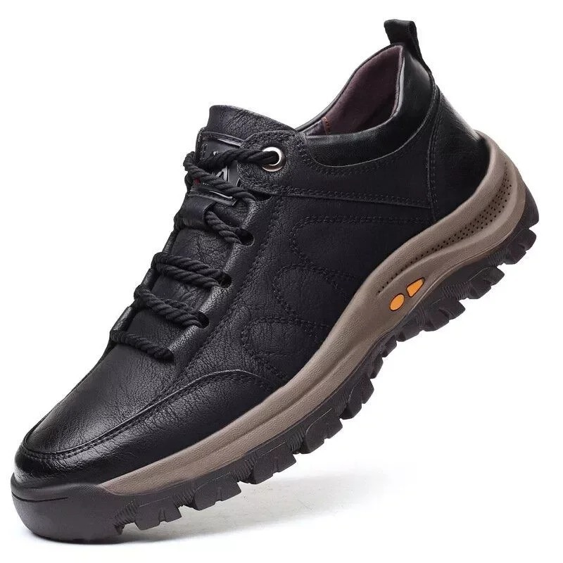 🔥ON THIS WEEK SALE 70% OFF🔥 Men's Casual Hand Stitching Leather Arch Support Shoes(Buy 2 For Free Shipping)