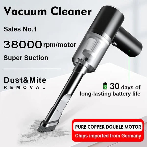 Last Day Promotion 70% 0ff- Wireless Handheld Car Vacuum Cleaner