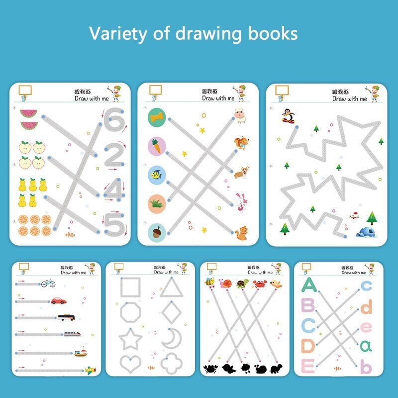 45% OFF Christmas Sale - Magical Tracing Workbook Set