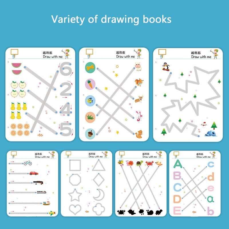 45% OFF Christmas Sale - Magical Tracing Workbook Set