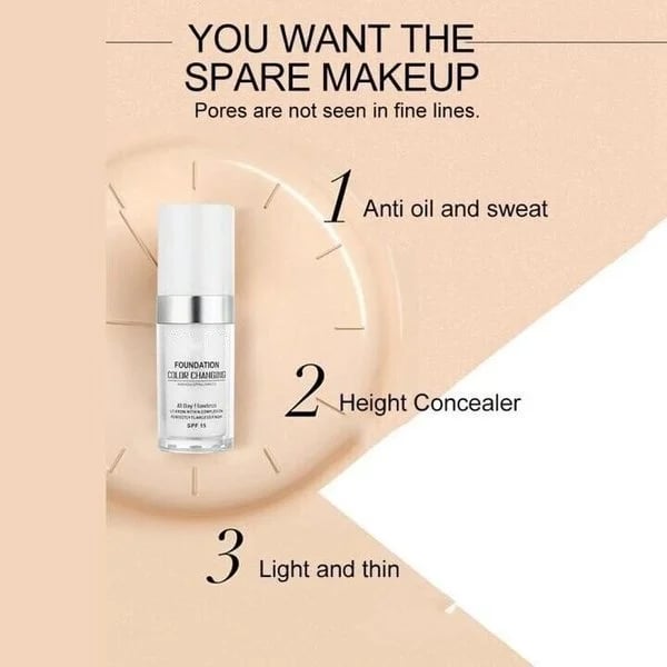 🎉Last Day Buy 1 Get 1 Free🎁2025 for Best Color Changing Mature Skin Foundation