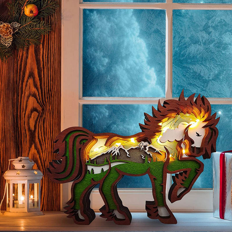 Summer Sale - Horse Carving Handcraft Gift