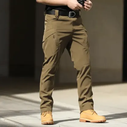 Men's Multifunctional Waterproof Multi-pocket Outdoor Tactical Shorts