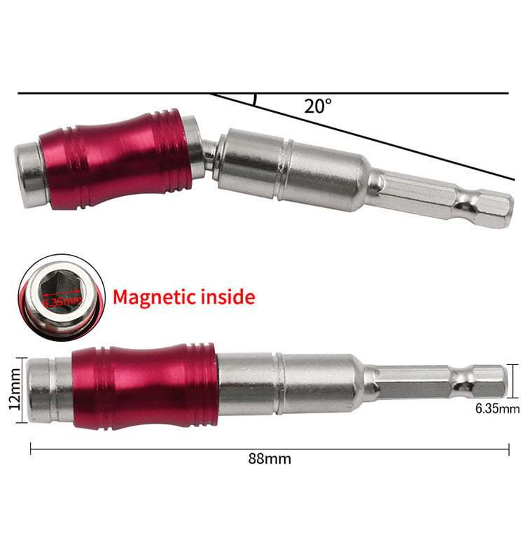 LAST DAY 70% OFF⚡MAGNETIC SWIVELING BIT TIP HOLDER
