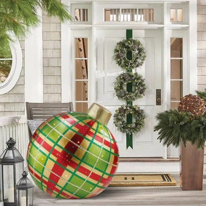 🎄Early Christmas Sale-49%OFFOutdoor Christmas PVC inflatable Decorated Ball