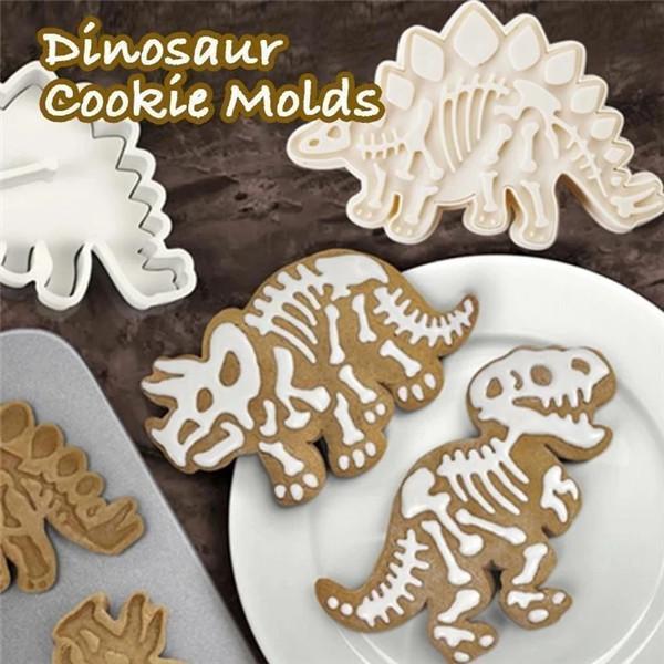 Dinosaur Cookie Molds