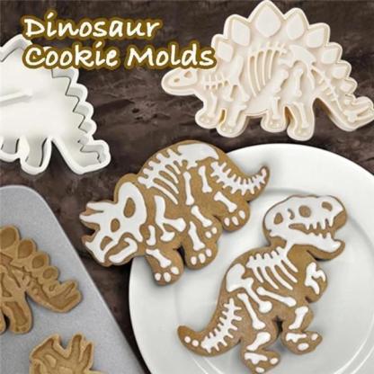 Dinosaur Cookie Molds