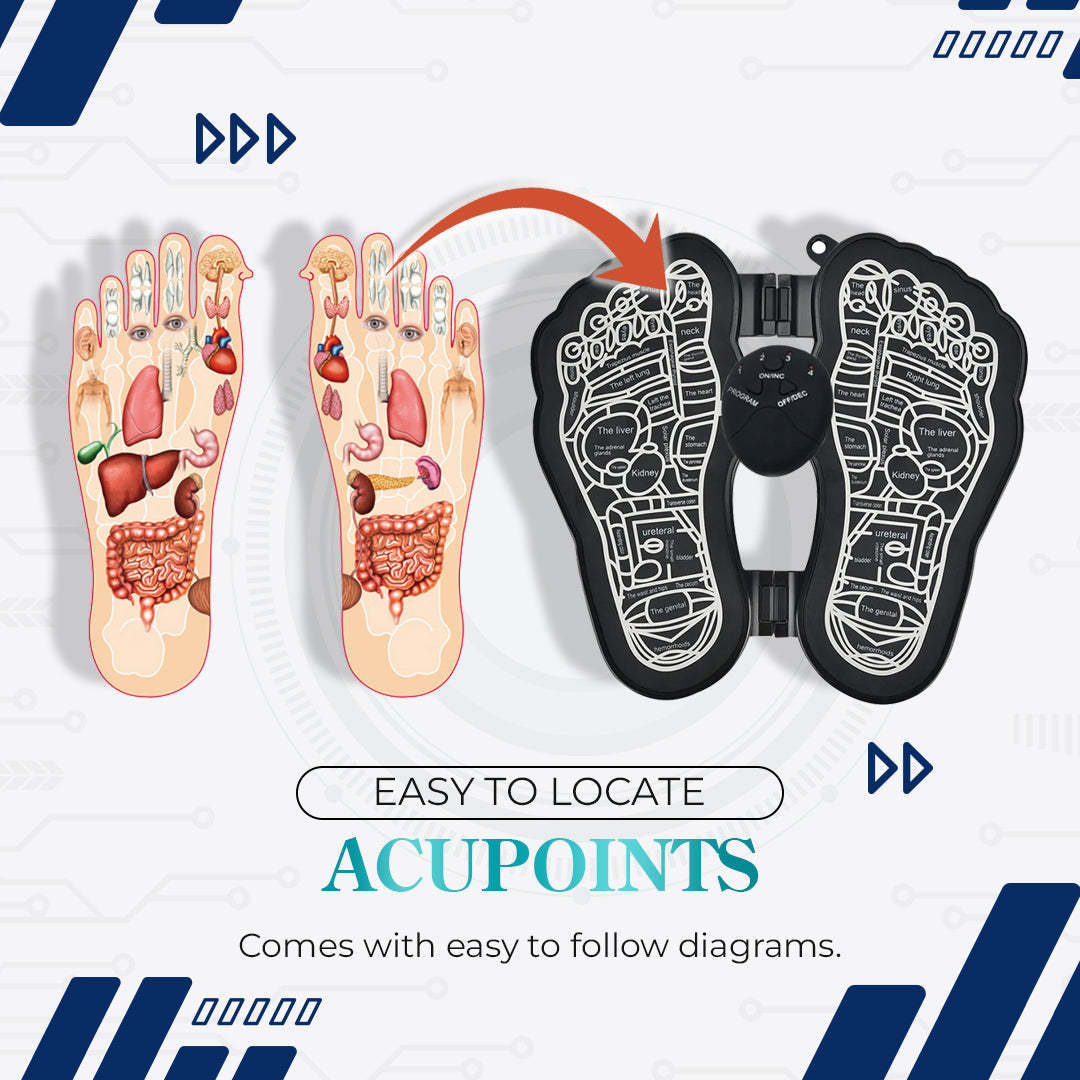 Magnetic Vibration Foot Pad