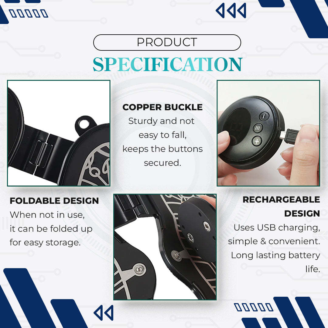 Magnetic Vibration Foot Pad