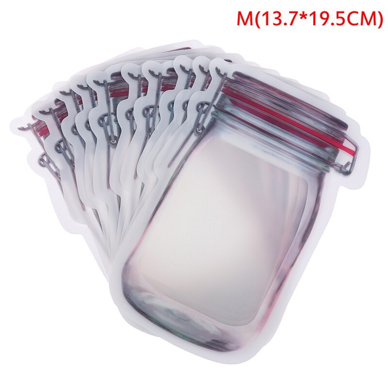 Reusable Mason Bottle Ziplock Bags