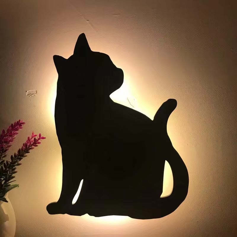3D Sound Control Projection Lights - Battery or USB Powered