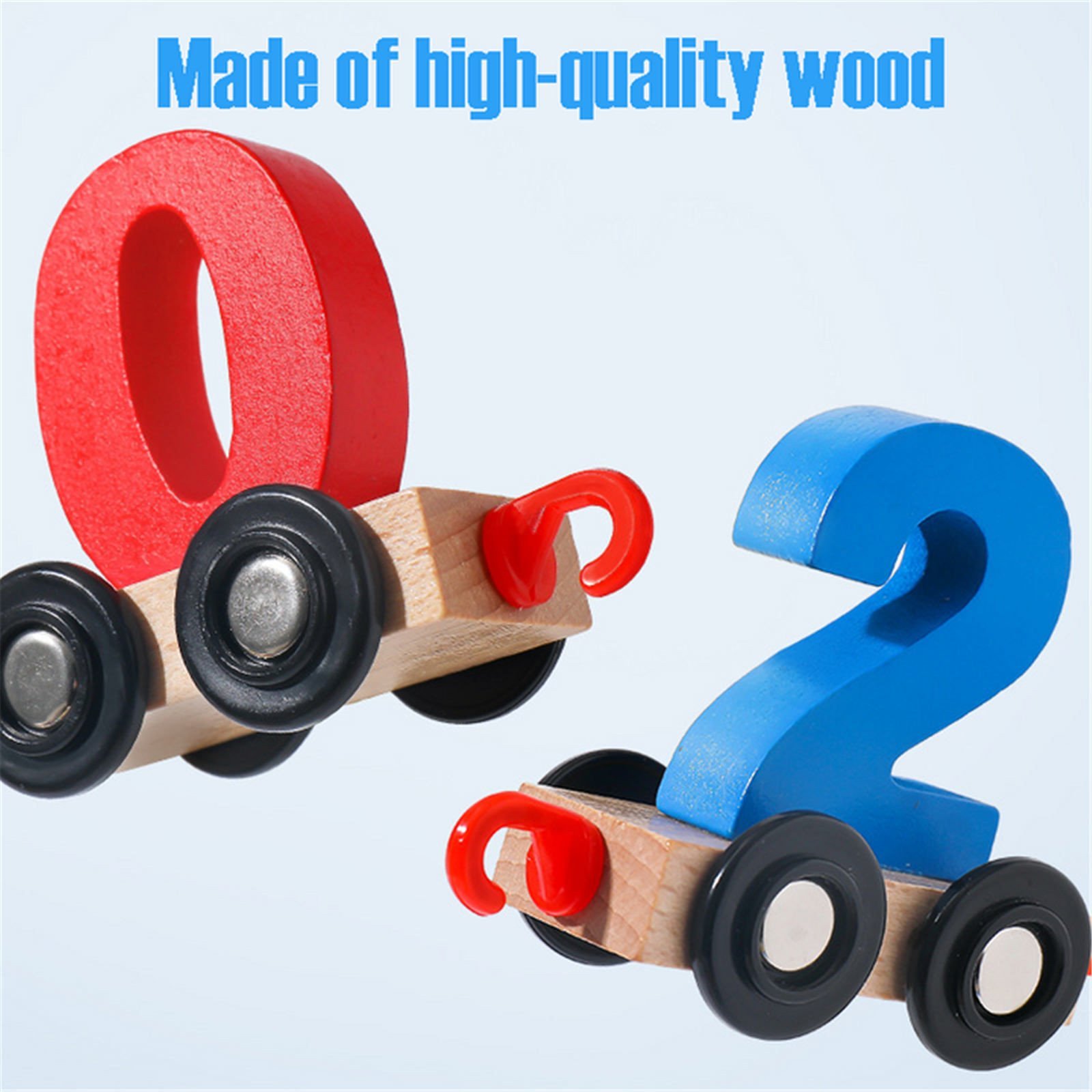 🔥Last Day Promotion 40% OFF - Numbers And Letters Magnetic Train Puzz