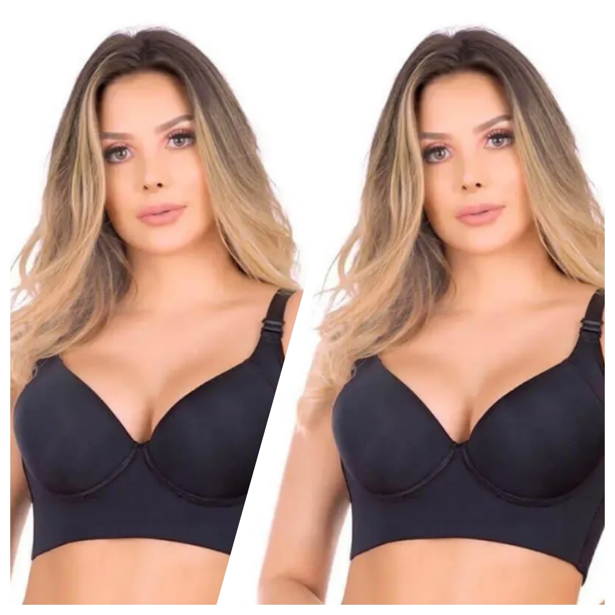 🔥BUY 1 GET 1 FREE!!🔥BUY 2 FREE SHIPPING🔥Women's Deep Cup Bra Hide Back Fat Full Back Coverage Push Up Bra With Shapewear Incorporated