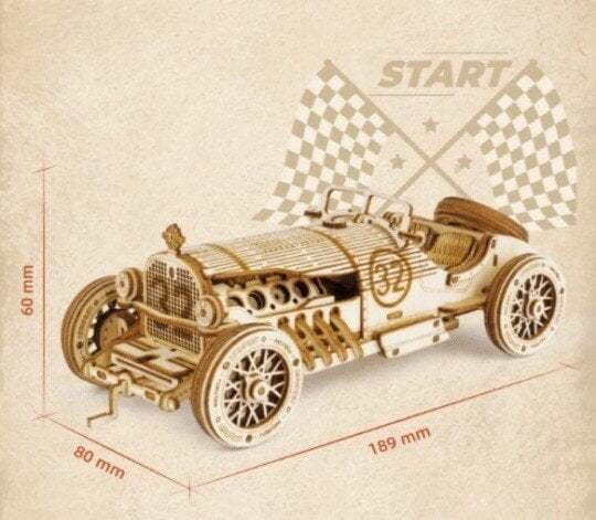 EARLY SUMMER HOT SALE 48% OFF - SUPER WOODEN MECHANICAL MODEL PUZZLE S