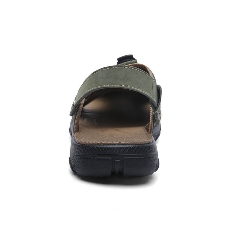 Men's Casual Sandals Leather Outdoor Water Shoe