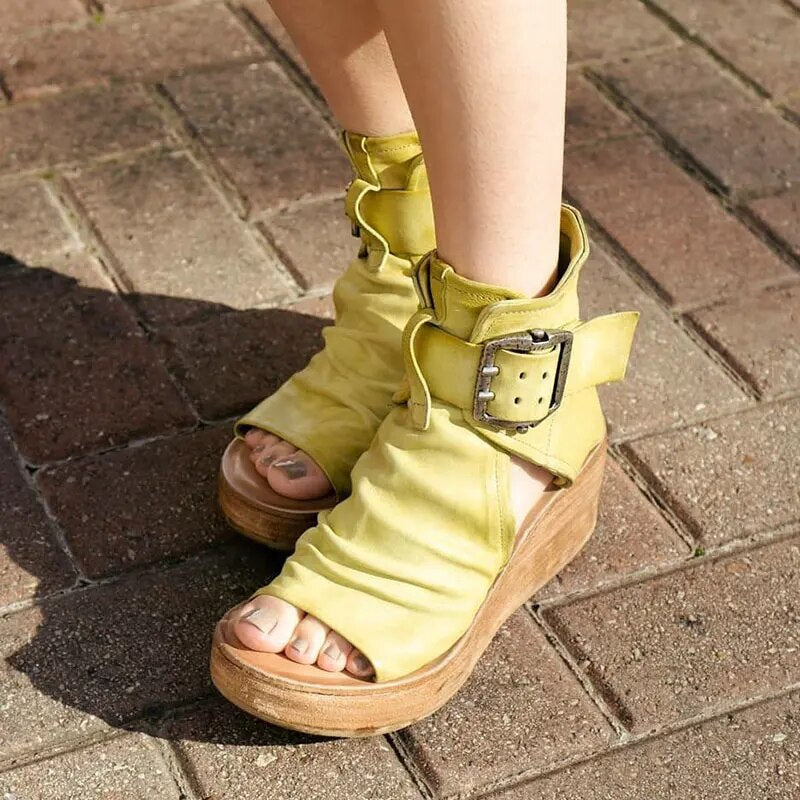 women's summer wedge sandals