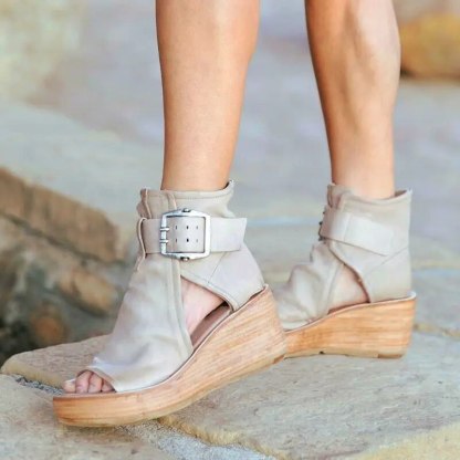 women's summer wedge sandals