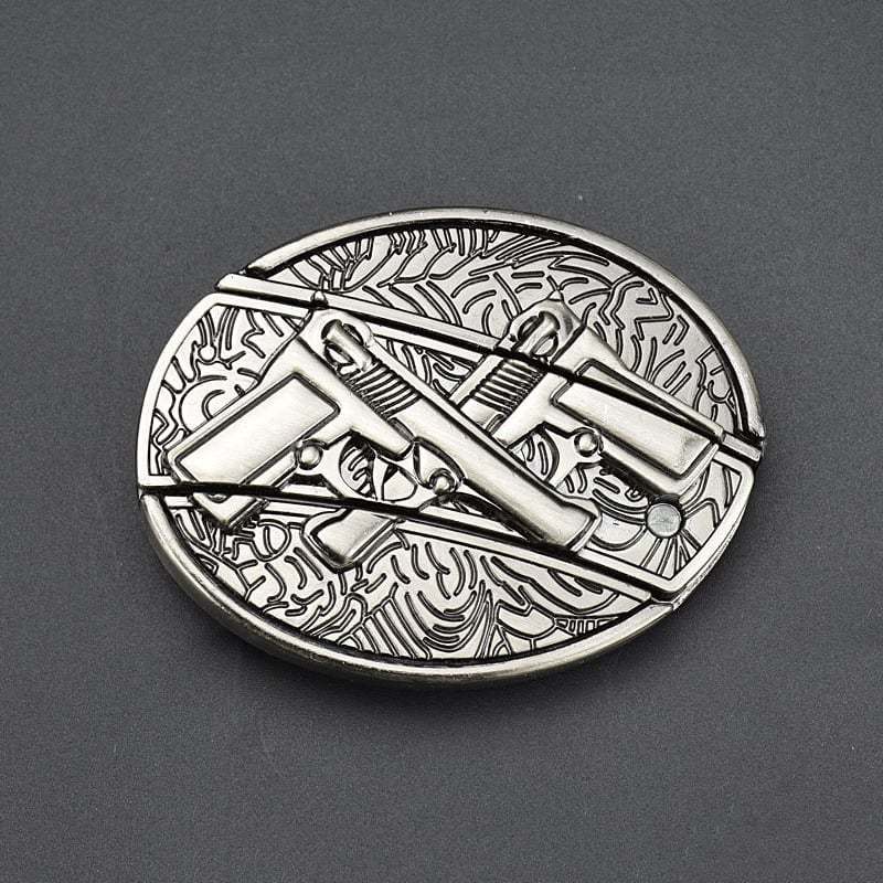 🔥LAST DAY 50% OFF🔥Fashion Punk Men's Genuine Leather Belt With Knife