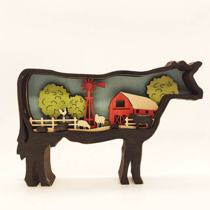 Elk Carving Handcraft Gift