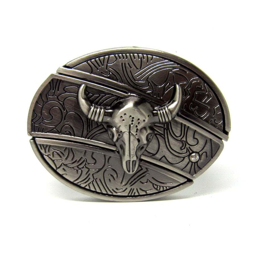 🔥LAST DAY 50% OFF🔥Fashion Punk Men's Genuine Leather Belt With Knife