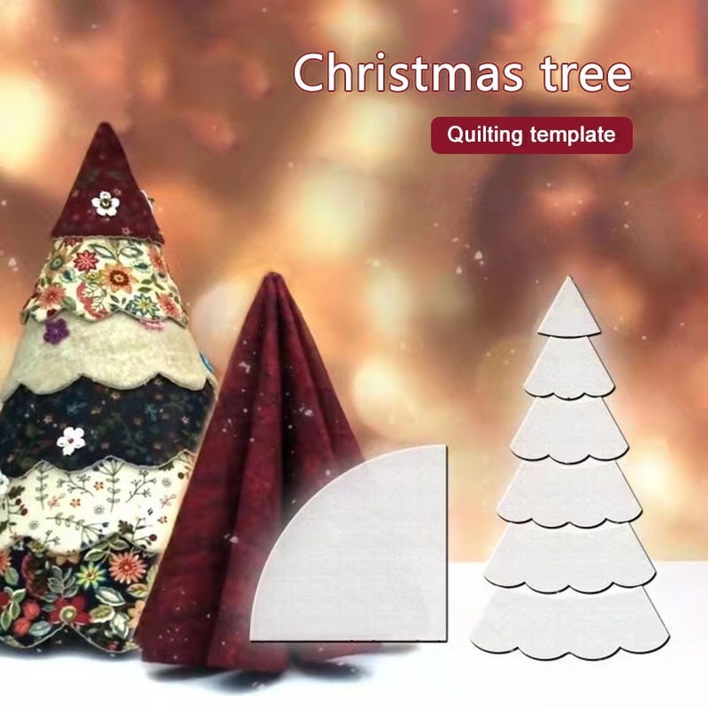 🎄HANDMADE CHRISTMAS TREE QUILTING SET—WITH TUTORIAL