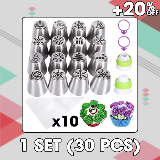 Cake Nozzle – 💥60% OFF-Last Day Sale🎄Christmas Nozzles Set