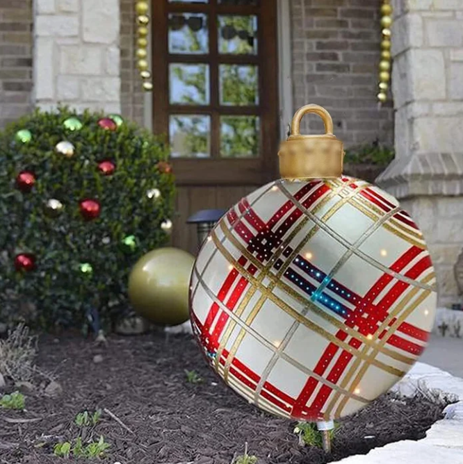 🎄Early Christmas Sale-49%OFFOutdoor Christmas PVC inflatable Decorated Ball