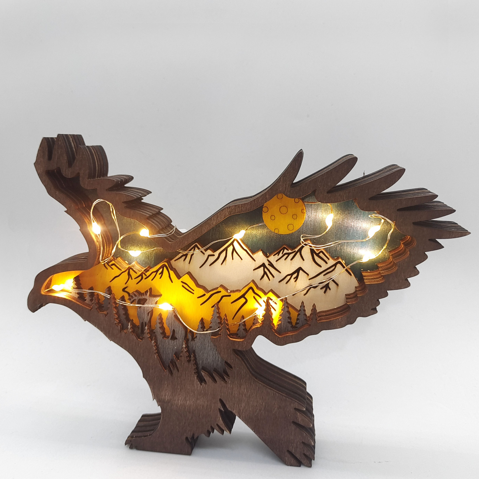 Elk Carving Handcraft Gift