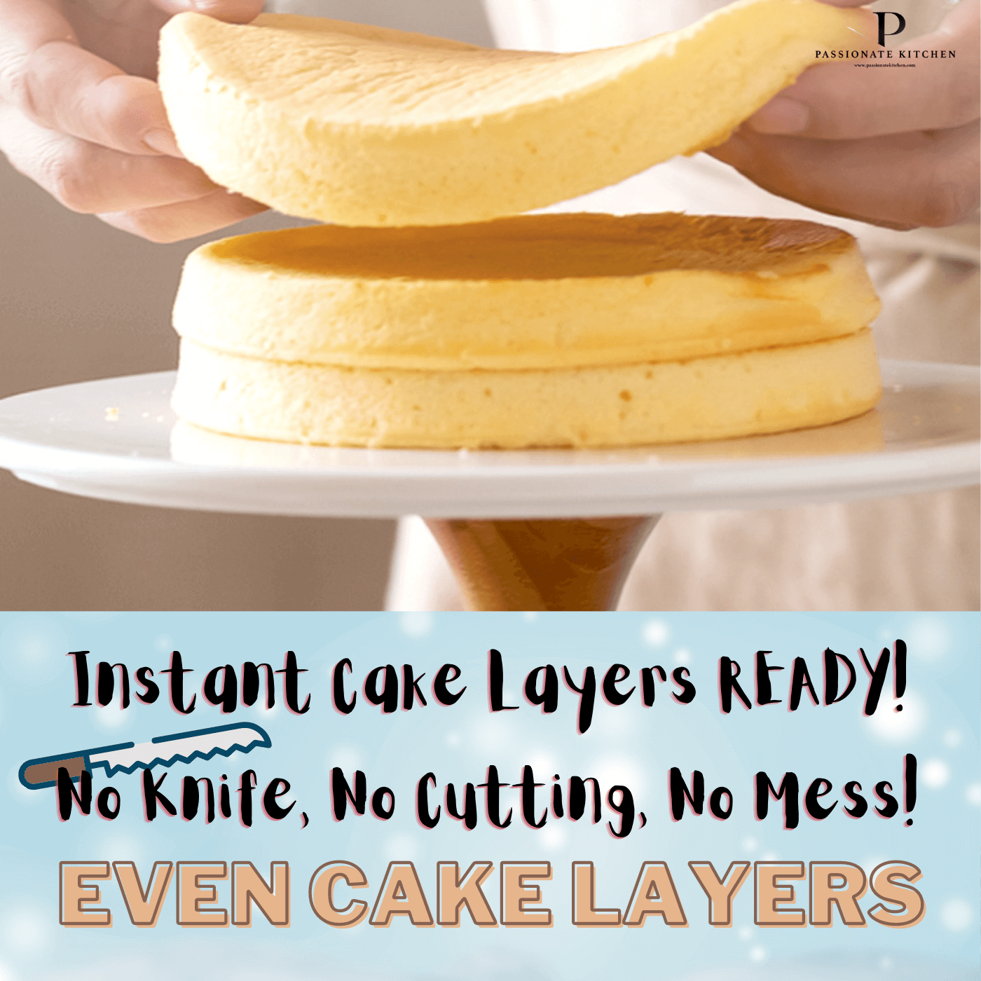 Best-Selling Non-Stick Easy Cake Layer Silicone Cake Molds!