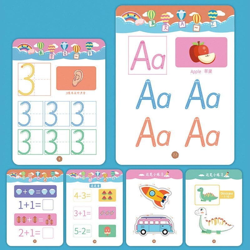 45% OFF Christmas Sale - Magical Tracing Workbook Set