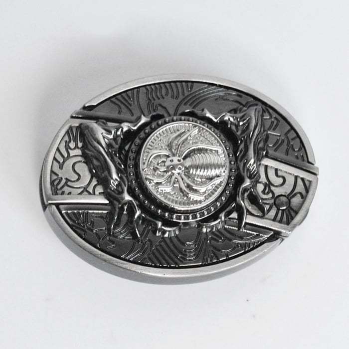 🔥LAST DAY 50% OFF🔥Fashion Punk Men's Genuine Leather Belt With Knife