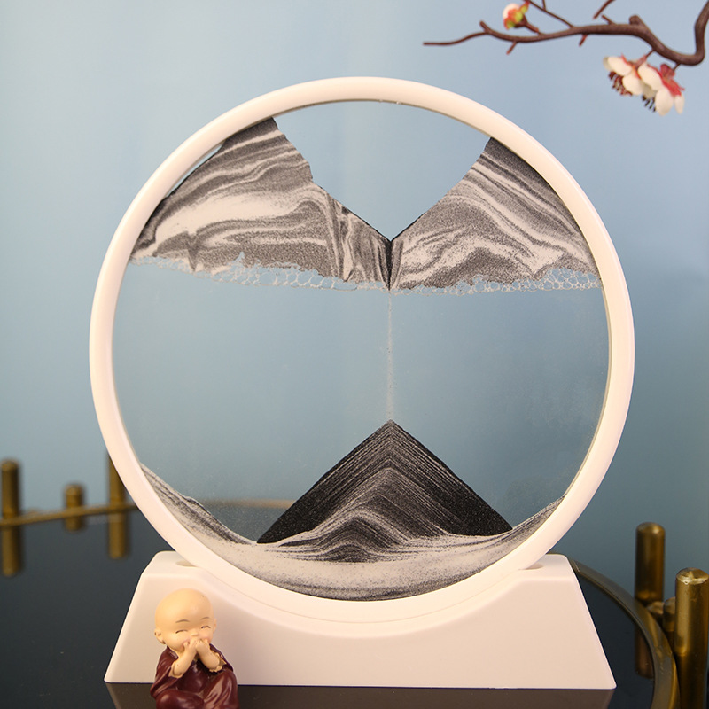 3D Hourglass Deep Sea Sandscape