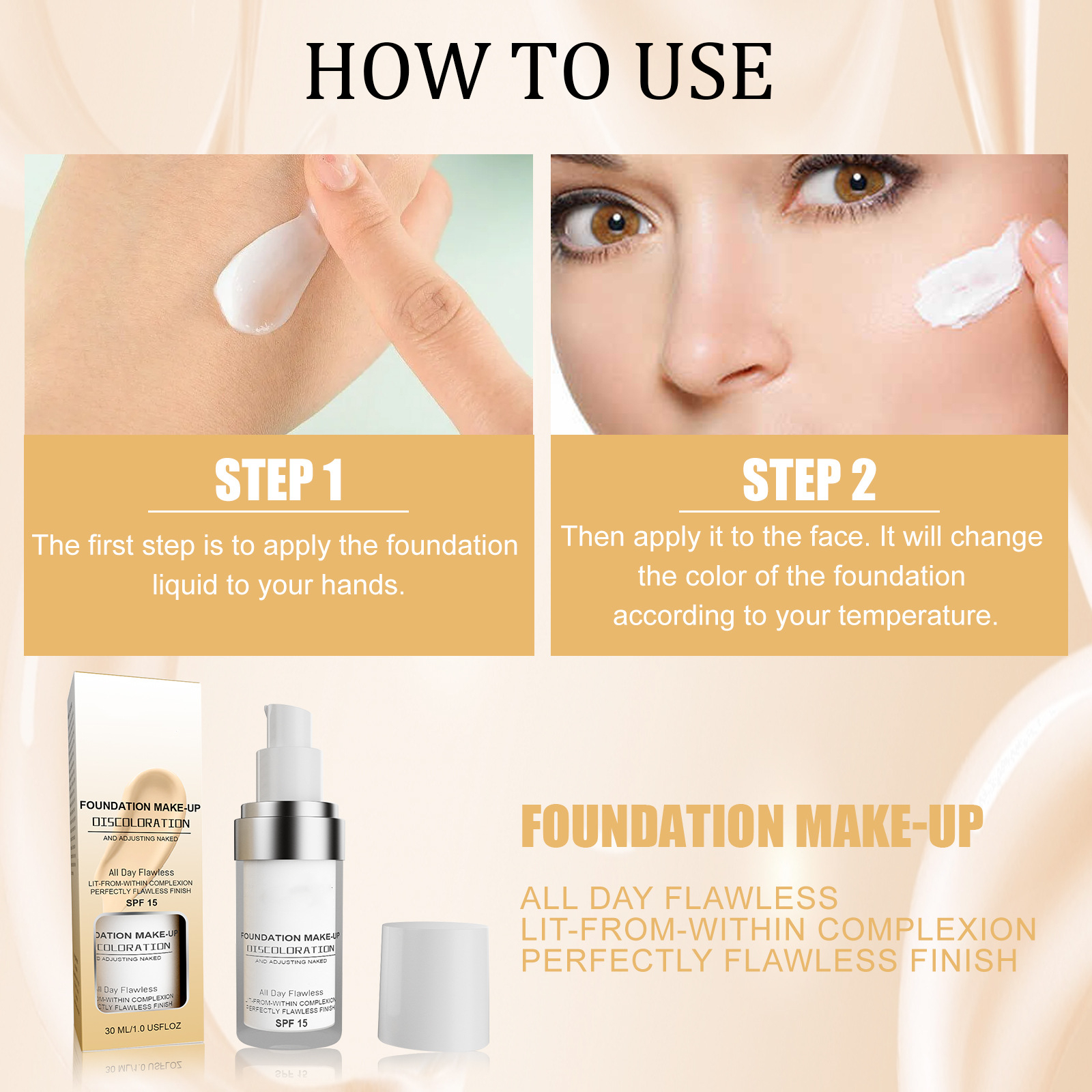 🎉Last Day Buy 1 Get 1 Free🎁2025 for Best Color Changing Mature Skin Foundation