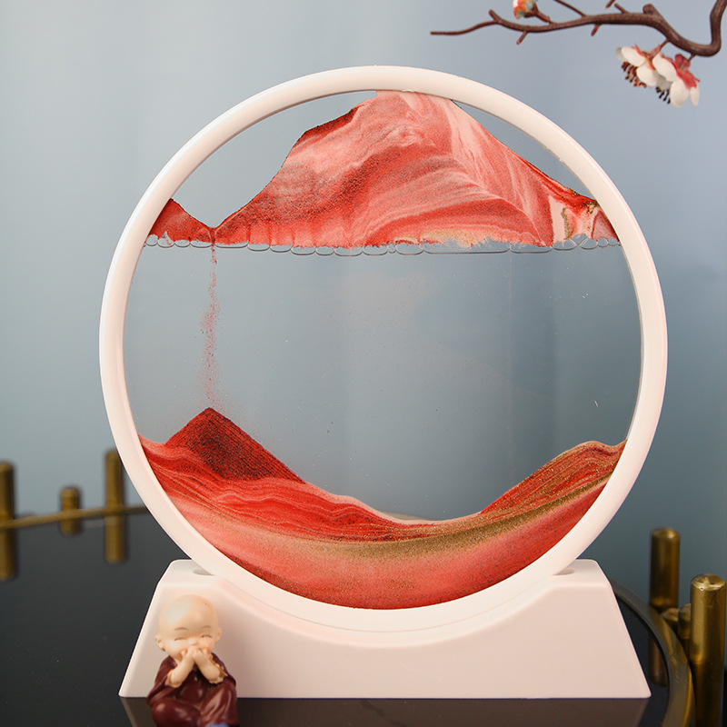 3D Hourglass Deep Sea Sandscape