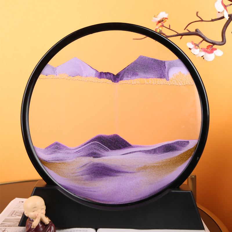 3D Hourglass Deep Sea Sandscape