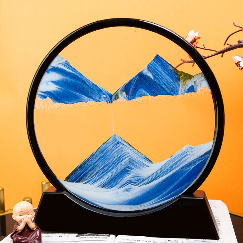 3D Hourglass Deep Sea Sandscape