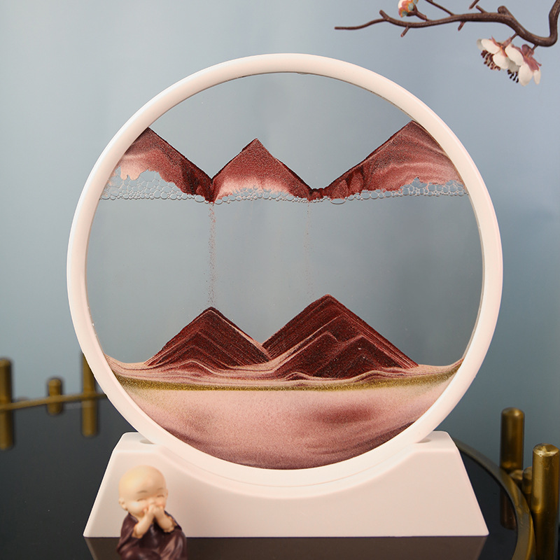 3D Hourglass Deep Sea Sandscape