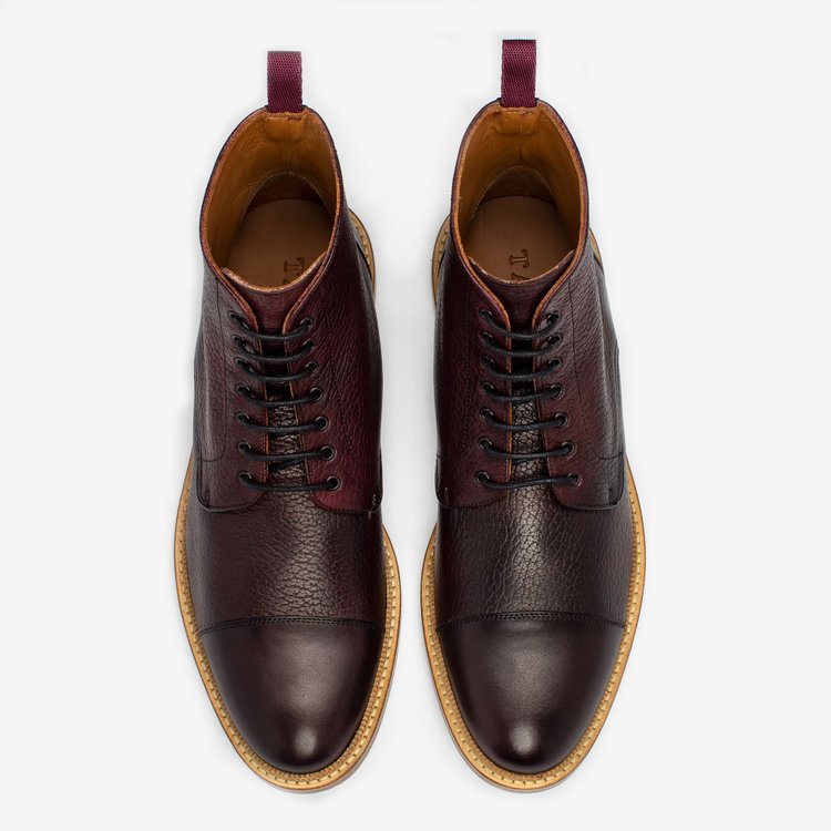 The Rome Boot in Oxblood