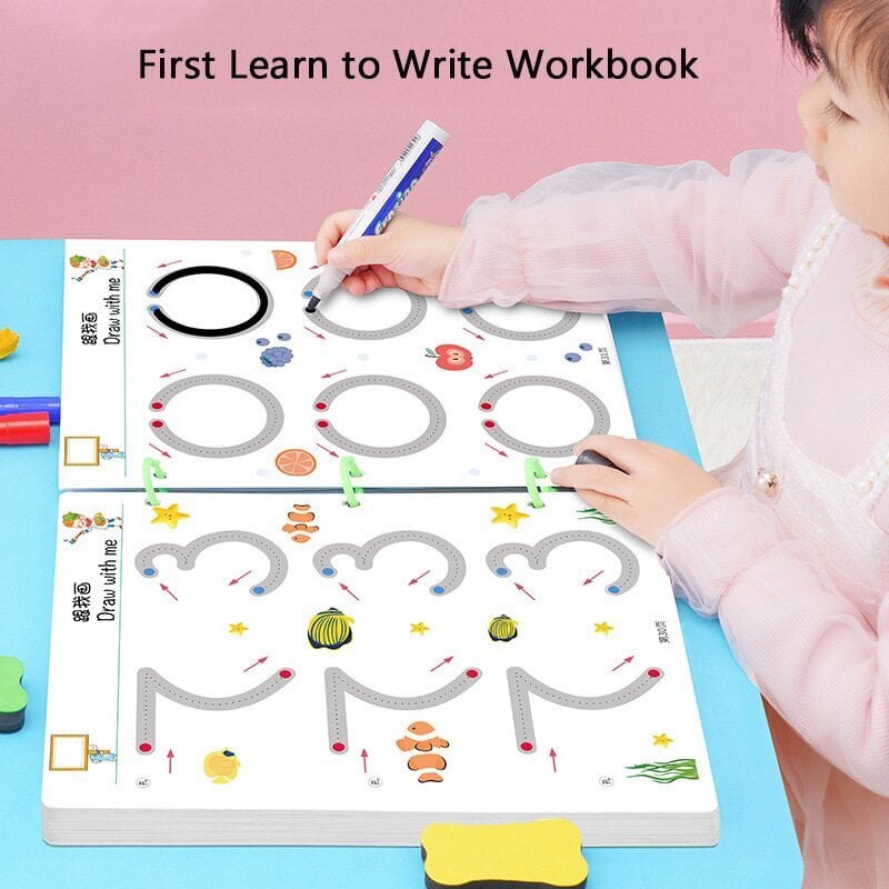 45% OFF Christmas Sale - Magical Tracing Workbook Set