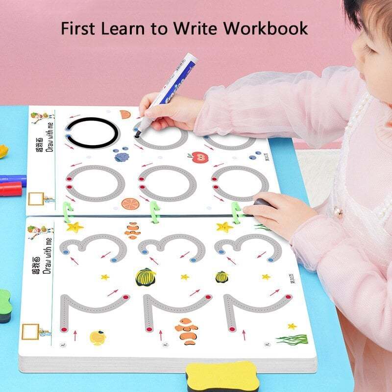 45% OFF Christmas Sale - Magical Tracing Workbook Set