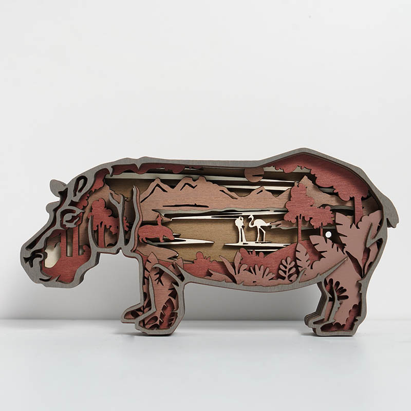 New Arrivals✨-Hippos Carving Handcraft Gift