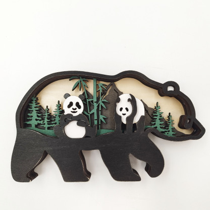 Elk Carving Handcraft Gift