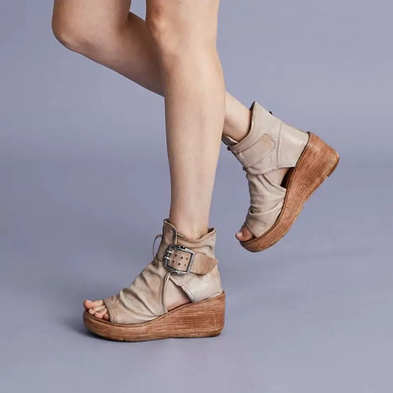 women's summer wedge sandals