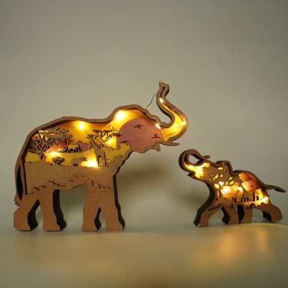 Elk Carving Handcraft Gift