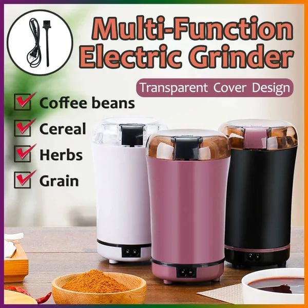 🌲Early Christmas Sale- SAVE 48% OFF)Mini Kitchen Electric Cereal Grinder