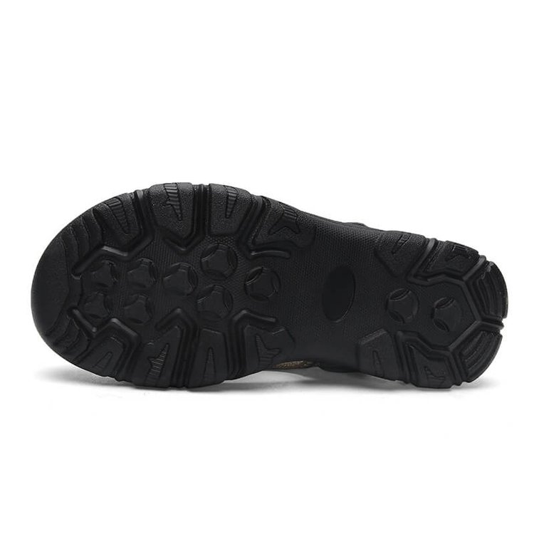 Men's Casual Sandals Leather Outdoor Water Shoe