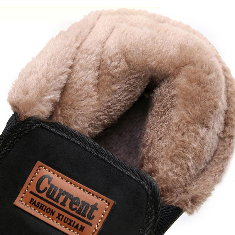 Men's Good arch support Outdoor Warm Lightweight Walking Slip On Sneakers