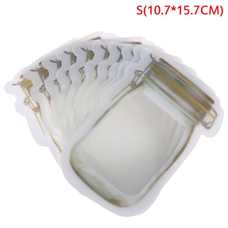 Reusable Mason Bottle Ziplock Bags