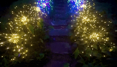 Waterproof Solar Garden Fireworks Lamp - honorofcute