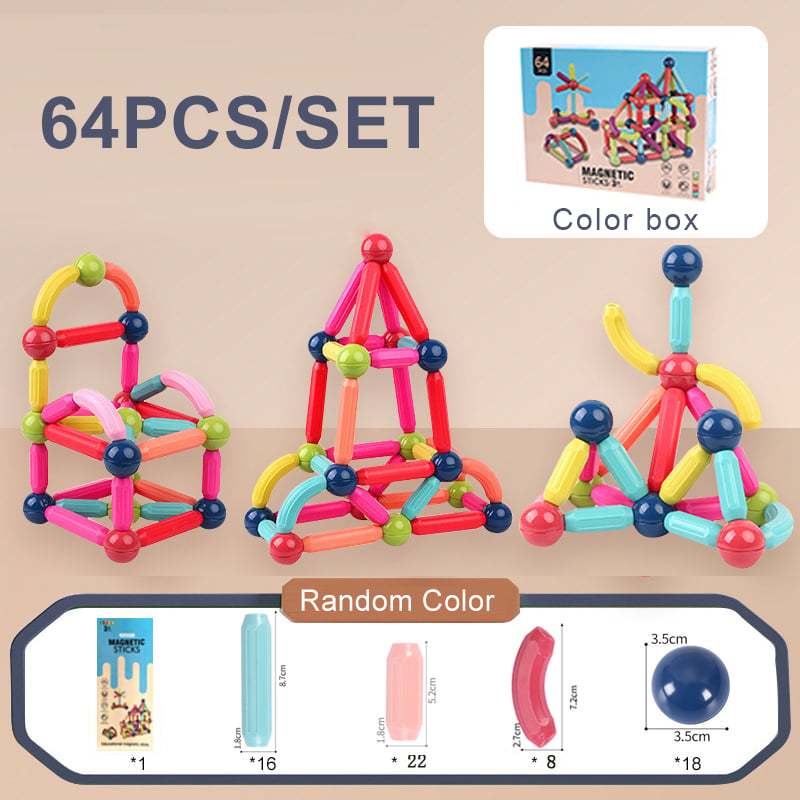 🔥Last Day Promotion 49% OFF- Educational Magnet Building Blocks